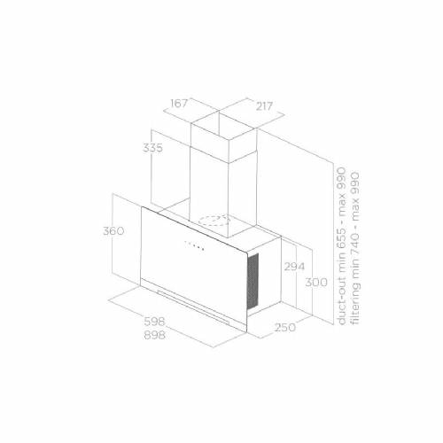 Elica APLOMB BL/A/60 PRF0166938 cappa
