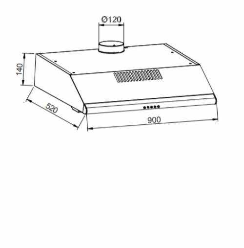 Glem Gas GHC940IX cappa