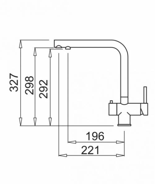 Elleci MGKTOU40 TOURMALINE miscelatore