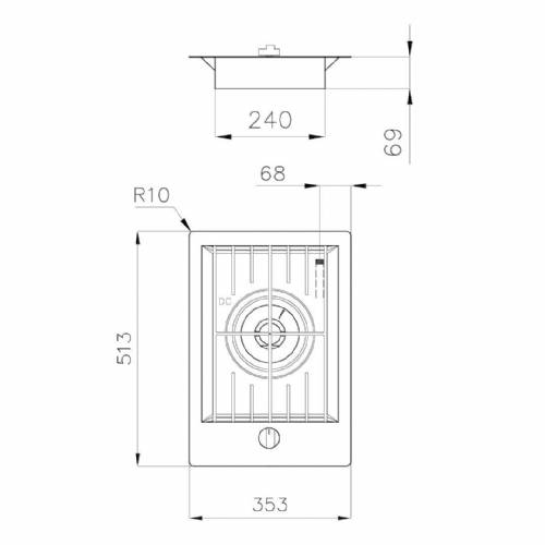 Foster 7207 032 piano cottura