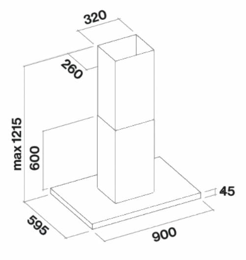 Falmec LUCE cappa a isola