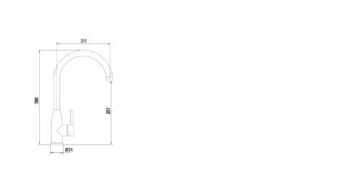 Schock 559027PUR KAVUS miscelatore