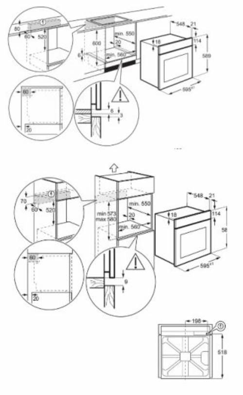Electrolux KOFGH40TH forno