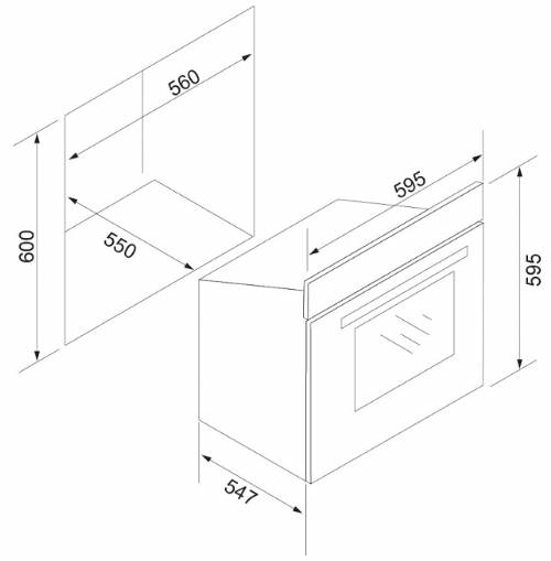 Silverline BO6502B01 forno