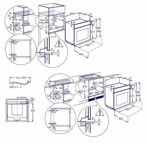 Electrolux KOBBS29T forno