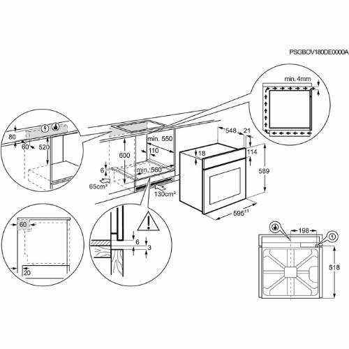 Electrolux F13GX forno