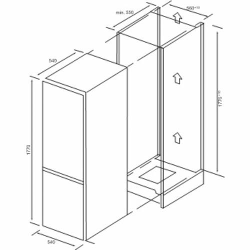Silverline R12058W04 frigorifero