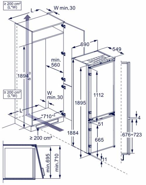 Electrolux KNR7TE75T frigorifero