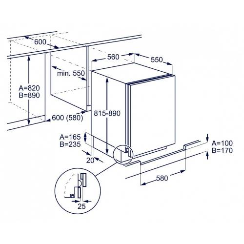 Electrolux KSB2AE82S frigorifero
