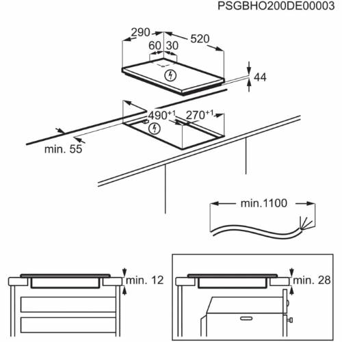 Electrolux LIT30231C piano cottura