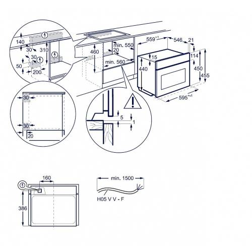 Electrolux KVLBE08T forno
