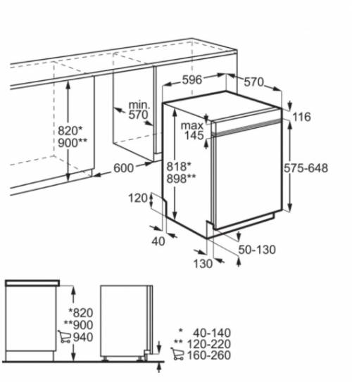 Electrolux EEM69300IX lavastoviglie