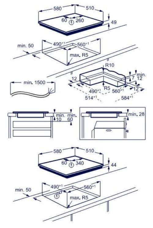 Electrolux EIS62453IZ piano cottura