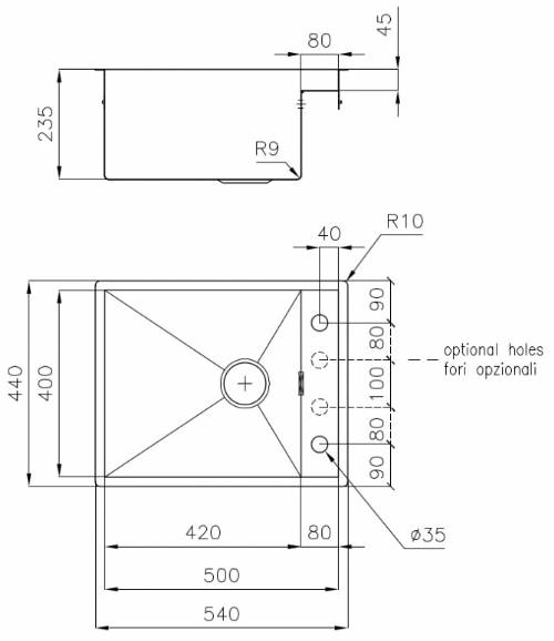 Foster 1235 050 lavello
