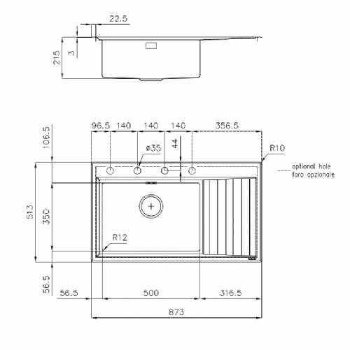 Foster 4500 052 lavello