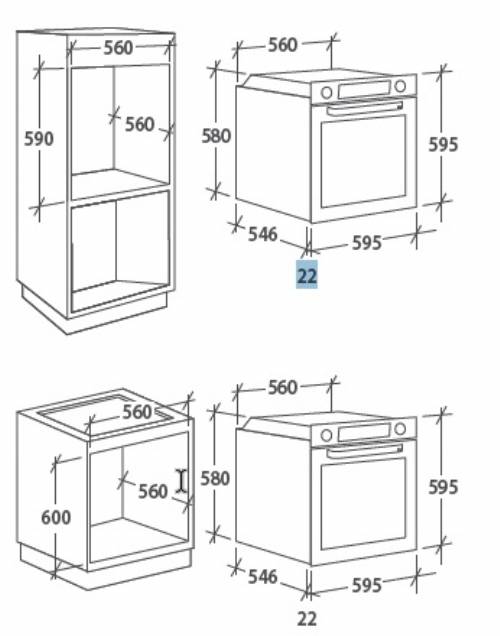 Candy FCT 602XIT forno
