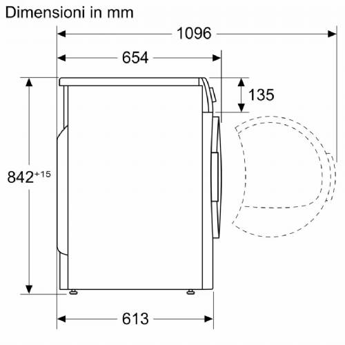 Bosch WTH83208II asciugatrice