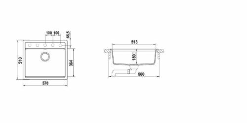 Schock VEON100A84 VERO N100 lavello