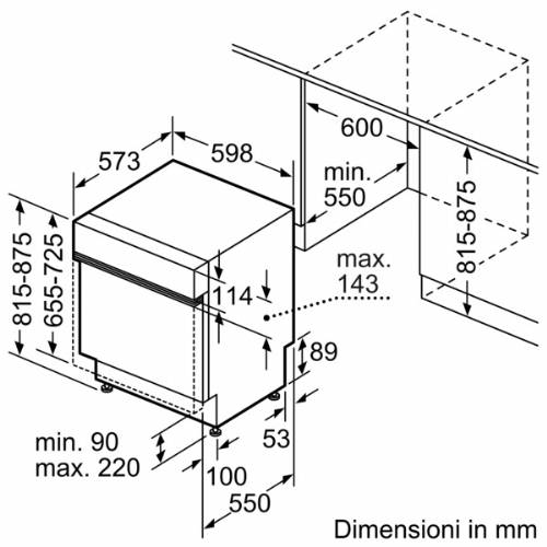 Bosch SMI4EVS08E lavastoviglie