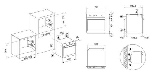 Schock SFI9743V INDUSTRIAL forno