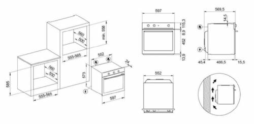 Schock SFP62IXN  PRIMUS INOX forno