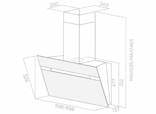 Elica STRIPE IX/A/90 - PRF0110515B cappa