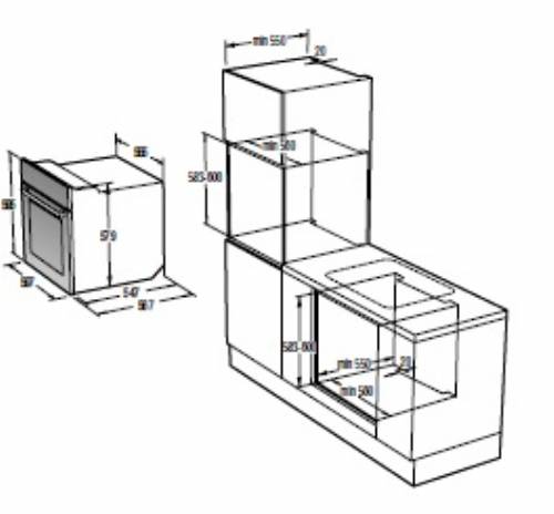 Gorenje BO6727E03BG forno