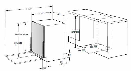 Gorenje GV643D60 lavastoviglie