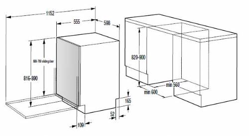 Gorenje GV693C60UV lavastoviglie