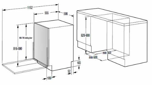 Gorenje GV642D62 lavastoviglie