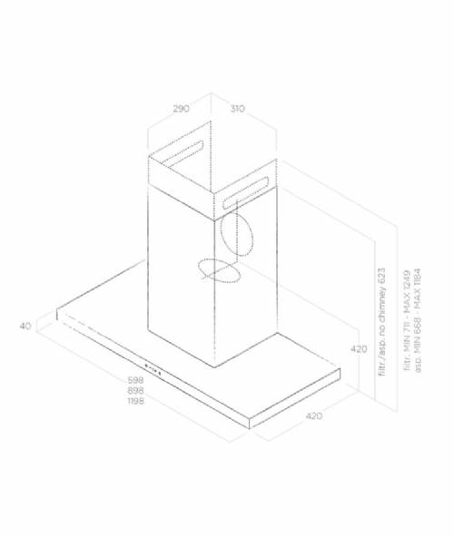 Elica THIN IX/A/90 PRF0144969 cappa