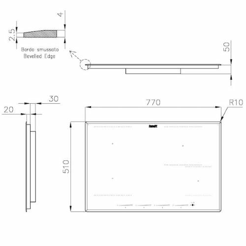 Foster 7382 646 piano cottura