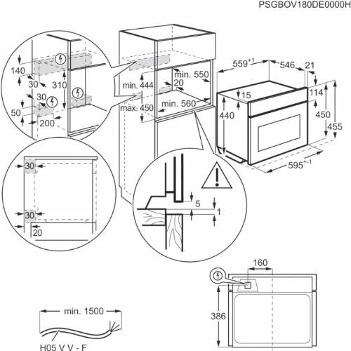 Aeg KMK968000T forno
