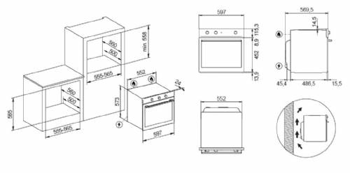 Schock SFI97IXV INDUSTRIAL forno