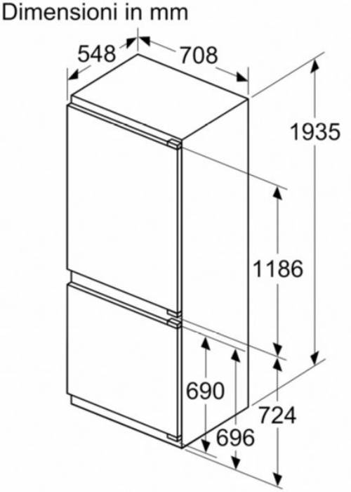 Siemens KB96NVFE0 frigorifero