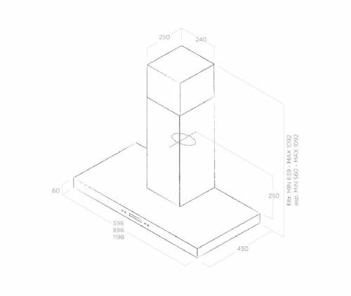 Elica SPOT PLUS IX/A/120 PRF0100242A cappa