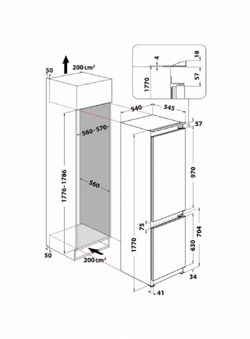 Whirlpool WHC18D031A1 frigorifero