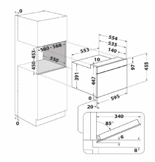 Whirlpool WMW47HMXI microonde