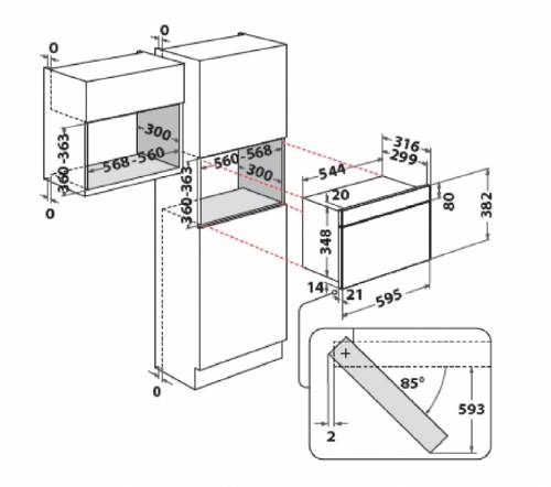 Whirlpool MBNA920B microonde