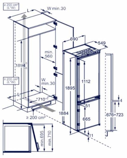 Electrolux KNR7TE75S frigorifero