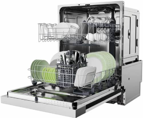 Candy CH3C4F0S lavastoviglie da 60 cm con frontalino inox