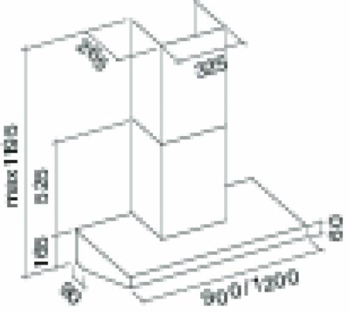Falmec MARTE PRO cappa a parete 90 cm