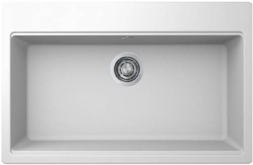 Elleci LG210568 Lavello serie TIME 210 colore 68 bianco.