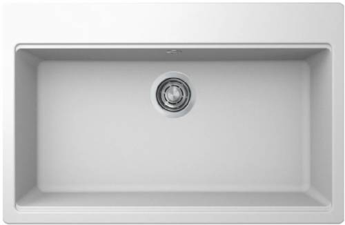 Elleci LG213068 Lavello TIME130 colore 68 bianco.