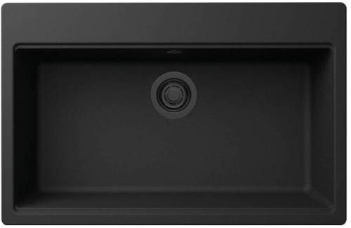 Elleci LG213040BKM Lavello TIME130 colore 40 total black