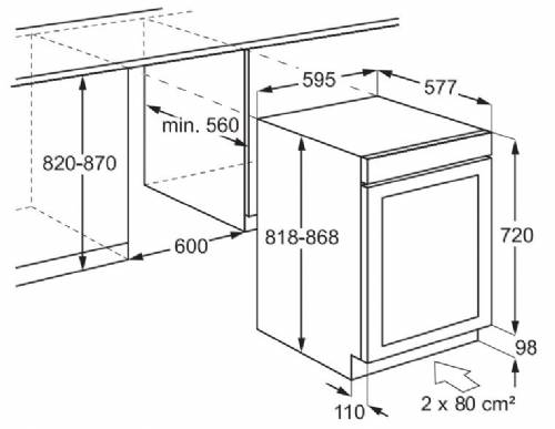 AEG AWUS052B5B CANTINE VINI