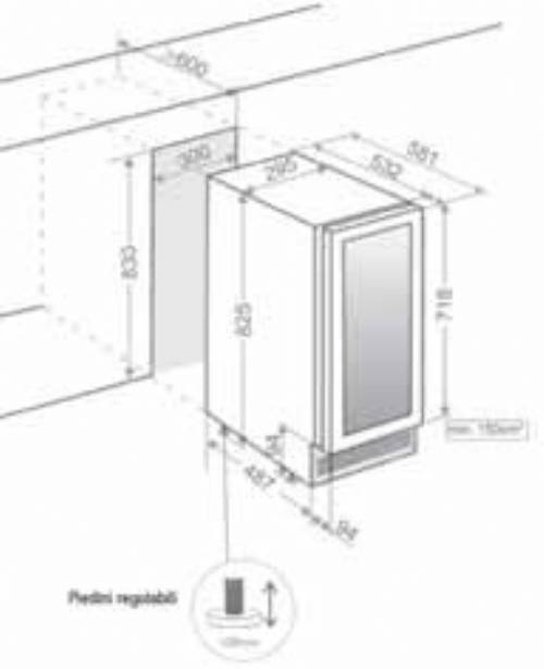 PANDO PVZB3016XL CANTINE VINI