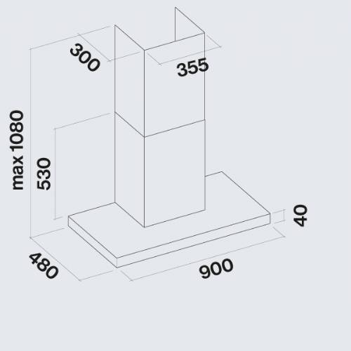 Falmec LUMEN NRS cappa a parete