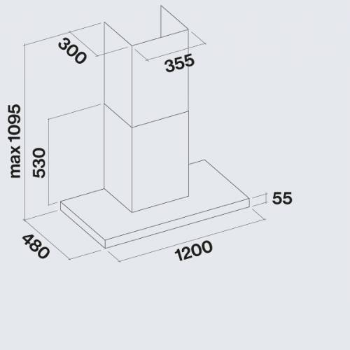 Falmec LUMINA NRS cappa a parete