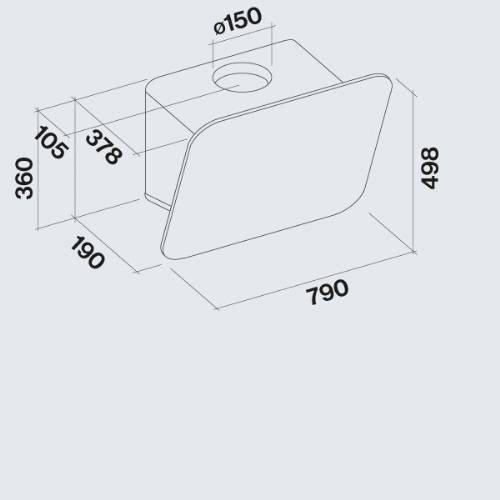 Falmec TAB cappa a parete